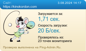 Усреднённые результаты проверки сайта https://kinokordon.com