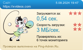 Усреднённые результаты проверки сайта https://xvideos.com