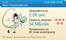 Усреднённые результаты проверки сайта https://mypornolab.pro