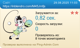 Усреднённые результаты проверки сайта https://inblendro.com/M45Jmfjs