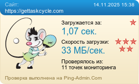 Усреднённые результаты проверки сайта https://gettaskcycle.com