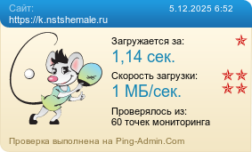 Усреднённые результаты проверки сайта https://k.nstshemale.ru