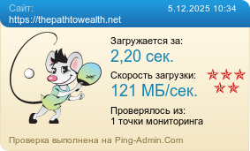 Усреднённые результаты проверки сайта https://thepathtowealth.net