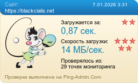 Усреднённые результаты проверки сайта https://blackcialis.net