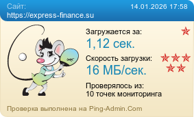 Усреднённые результаты проверки сайта https://express-finance.su