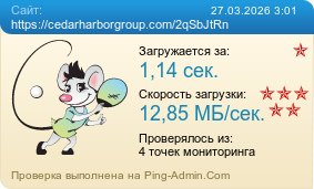 Усреднённые результаты проверки сайта https://cedarharborgroup.com/2qSbJtRn