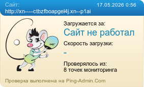 Усреднённые результаты проверки сайта http://xn----ctbzfboapgel4j.xn--p1ai