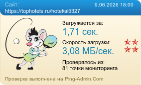 Усреднённые результаты проверки сайта https://tophotels.ru/hotel/al5327