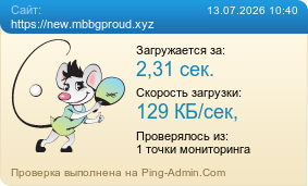 Усреднённые результаты проверки сайта https://new.mbbgproud.xyz