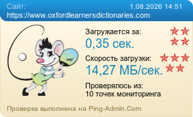 Усреднённые результаты проверки сайта https://www.oxfordlearnersdictionaries.com