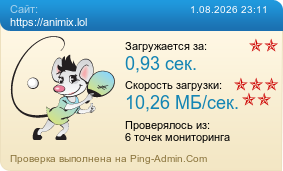 Усреднённые результаты проверки сайта https://animix.lol