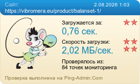 Усреднённые результаты проверки сайта https://vibromera.eu/product/balanset-1/
