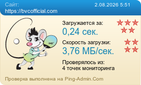 Усреднённые результаты проверки сайта https://bvcofficial.com