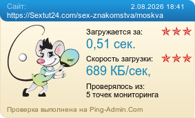 Усреднённые результаты проверки сайта https://Sextut24.com/sex-znakomstva/moskva