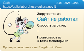 Усреднённые результаты проверки сайта https://galleriaborghese.cultura.gov.it