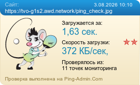 Усреднённые результаты проверки сайта https://tvo-g1s2.awd.network/ping_check.jpg