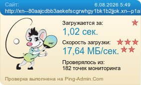 Усреднённые результаты проверки сайта http://xn--80aajcdbb3aekefscgrwhgy1bk1b2jjok.xn--p1ai