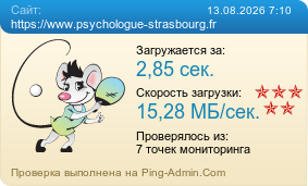Усреднённые результаты проверки сайта https://www.psychologue-strasbourg.fr