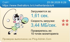Усреднённые результаты проверки сайта https://www.thetraitors.tv/c/netherlands/s/4