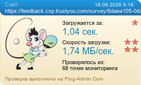 Усреднённые результаты проверки сайта https://feedback.cxp.trustyou.com/survey/6daea105-0da9-473d-bc5e-b0625be75925/a447b32a-99cc-4cd5-b1ed-62978105e9fb/4db8d255-b64f