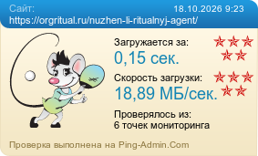 Усреднённые результаты проверки сайта https://orgritual.ru/nuzhen-li-ritualnyj-agent/