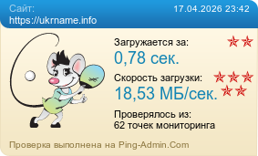 ����������� ���������� �������� ����� https://ukrname.info