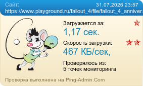 ����������� ���������� �������� ����� https://www.playground.ru/fallout_4/file/fallout_4_anniversary_edition_patch_v1_11_221-1698684