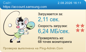����������� ���������� �������� ����� https://account.samsung.com