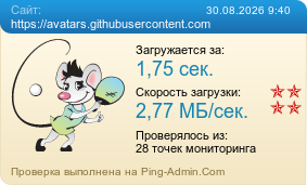����������� ���������� �������� ����� https://avatars.githubusercontent.com